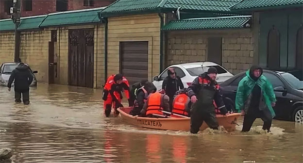 Наводнение в Дагестане. Фото: МЧС России