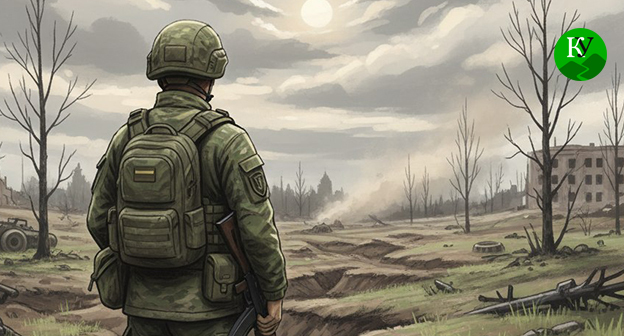 Военнослужащий. Иллюстрация создана "Кавказским узлом" при помощи ИИ в программе Copilot Военнослужащий. Иллюстрация создана "Кавказским узлом" при помощи ИИ в программе Copilot