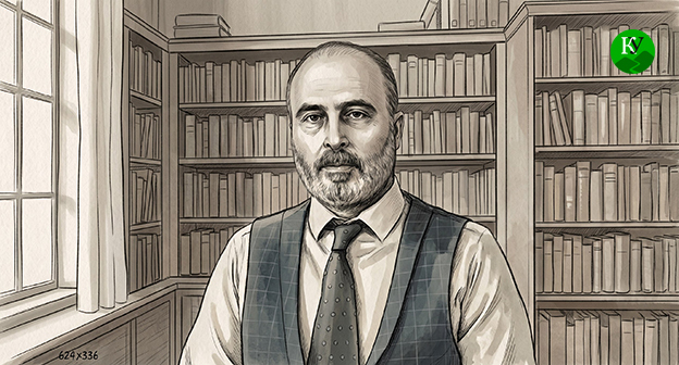 Вугар Мамедов. Фото: Иллюстрация создана "Кавказским узлом" при помощи ИИ в программе Copilot Вугар Мамедов. Фото: Иллюстрация создана "Кавказским узлом" при помощи ИИ в программе Copilot