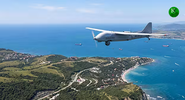 Беспилотник. Иллюстрация создана "Кавказским узлом" при помощи ИИ в программе Copilot