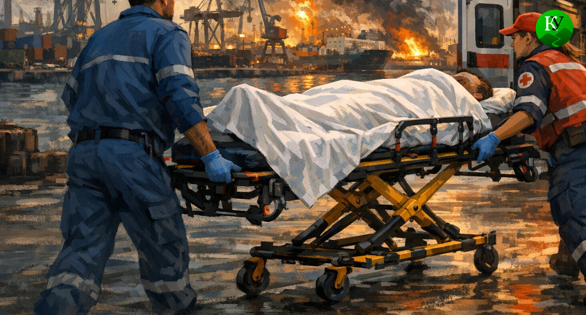 Скорая и пострадавший. Иллюстрация создана «Кавказским узлом» с помощью ИИ в программе Copilot Скорая и пострадавший. Иллюстрация создана «Кавказским узлом» с помощью ИИ в программе Copilot