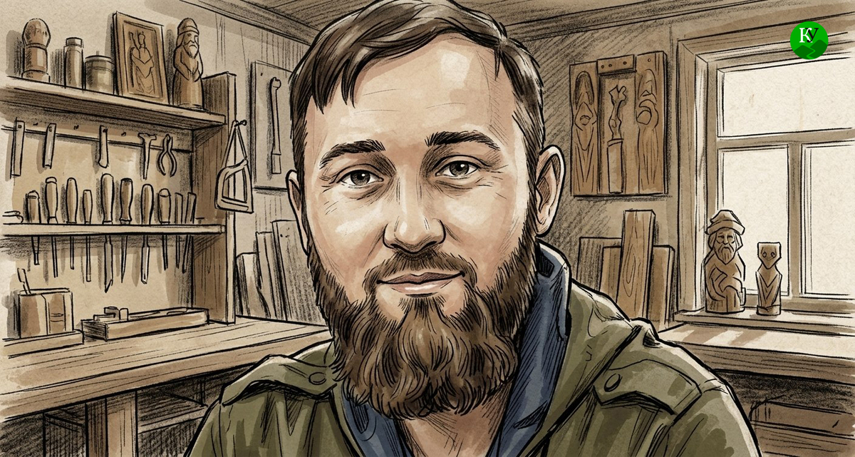 Зелимхан Муртазов. Иллюстрация создана "Кавказским узлом" при помощи ИИ в программе Copilot