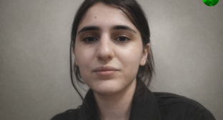 Айшат Хизриева. Иллюстрация создана "Кавказским узлом" с помощью ИИ. 