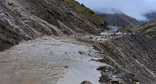 Сход селя на дорогу в Чародинском районе. Фото: пресс-служба ГУ МЧС России по Дагестану