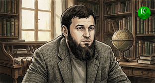 Якуб Закриев. Иллюстрация создана "Кавказским узлом" при помощи ИИ в программе Copilot