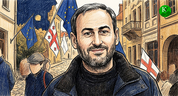 Афган Садыгов. Иллюстрация создана "Кавказским узлом" при помощи ИИ в программе Copilot