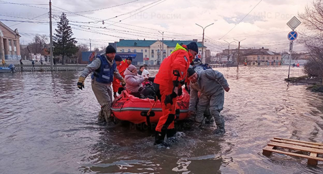 Наводнение в Дагестане. Фото: МЧС России