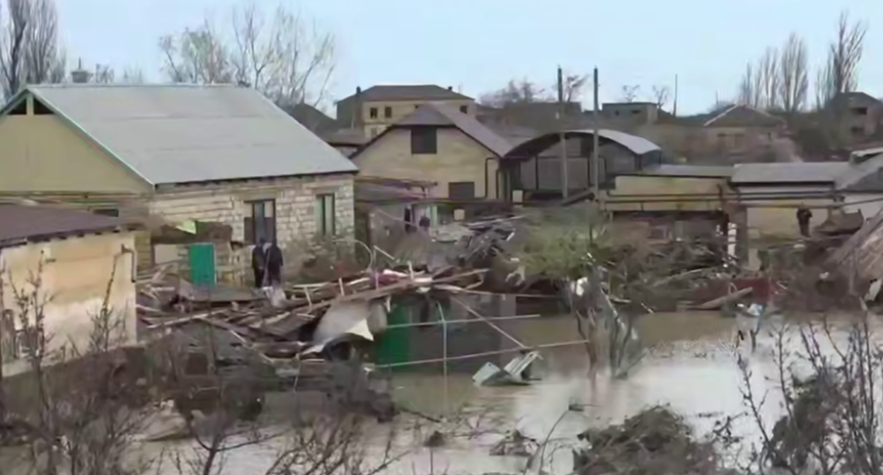 Мамедкала после наводнения. Стоп-кадр видео ГТРК "Дагестан" от 07.04.26, https://t.me/gtrkdagestan/34029 Мамедкала после наводнения. Стоп-кадр видео ГТРК "Дагестан" от 07.04.26, https://t.me/gtrkdagestan/34029