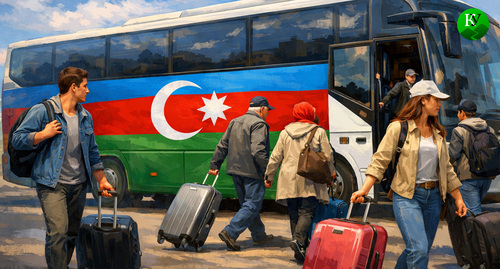 Переселенцы. Иллюстрация создана «Кавказским узлом» с помощью ИИ в программе Copilot Переселенцы. Иллюстрация создана «Кавказским узлом» с помощью ИИ в программе Copilot