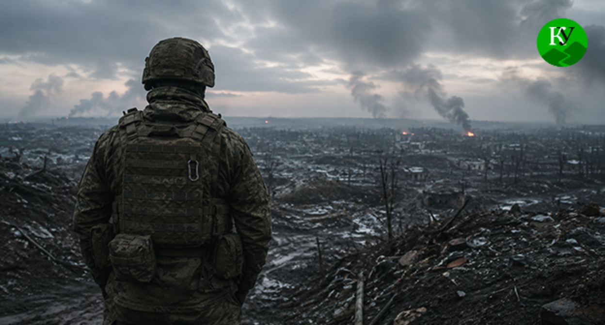 Военнослужащий. Иллюстрация создана "Кавказским узлом" при помощи ИИ в программе Copilot Военнослужащий. Иллюстрация создана "Кавказским узлом" при помощи ИИ в программе Copilot
