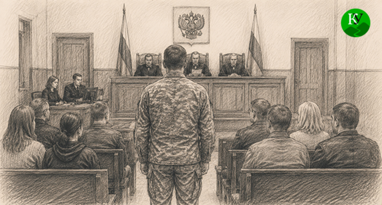 Военнослужащий. Иллюстрация создана "Кавказским узлом" при помощи ИИ в программе Copilot