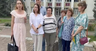 Кадр видеообращения жителей Лермонтова против проекта администрации города по застраиванию зеленой зоны. Фото: Блокнот-Ставрополь / ВКонтакте