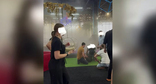 Момент задержания нападавшего в ТЦ West Mall в Краснодаре. Кадр из видео https://www.youtube.com/watch?v=kQG3l6AeilA
