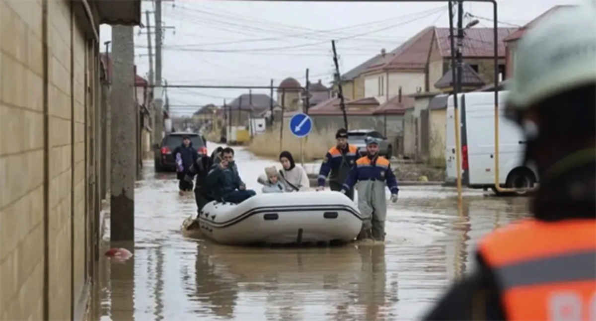 Наводнение в Дагестане. Фото: Дагестанский штаб «МыВместе»