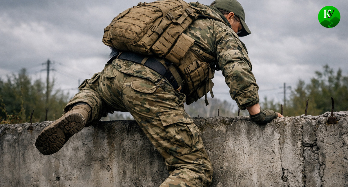 Военный покидает часть. Иллюстрация создана «Кавказским узлом» с помощью ИИ в программе Copilot Военный покидает часть. Иллюстрация создана «Кавказским узлом» с помощью ИИ в программе Copilot