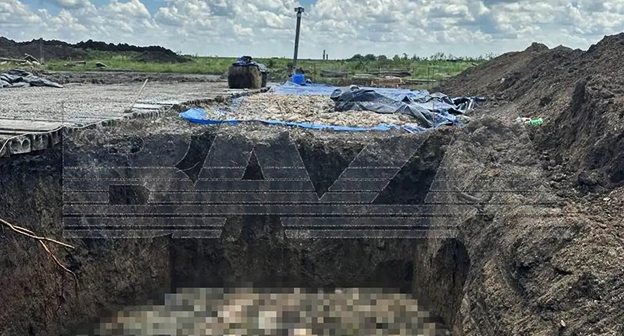 Утилизация отходов в Шовгеновском районе Адыгеи. Фото: https://t.me/bazabazon/47163 Утилизация отходов в Шовгеновском районе Адыгеи. Фото: https://t.me/bazabazon/47163
