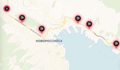 Данные сервиса Gdebenz.ru по Новороссийску на 11.20 мск.