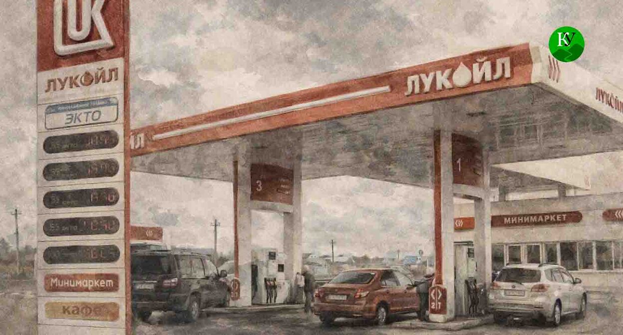 АЗС. Иллюстрация создана "Кавказским узлом" при помощи ИИ в программе Copilot АЗС. Иллюстрация создана "Кавказским узлом" при помощи ИИ в программе Copilot