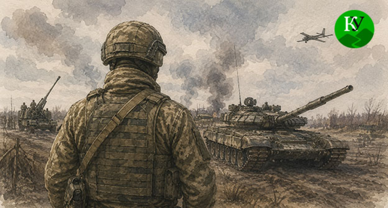 Военнослужащий. Иллюстрация создана "Кавказским узлом" при помощи ИИ в программе Copilot Военнослужащий. Иллюстрация создана "Кавказским узлом" при помощи ИИ в программе Copilot
