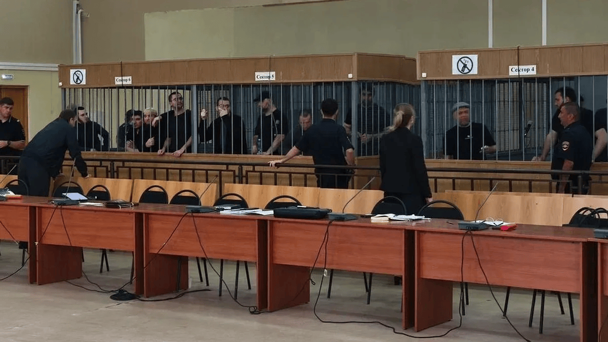 Выездное заседание Южного военного суда в Нальчике. Фото "Коммерсант" от 26.08.26,https://www.kommersant.ru/doc/8908913 Выездное заседание Южного военного суда в Нальчике. Фото "Коммерсант" от 26.08.26,https://www.kommersant.ru/doc/8908913
