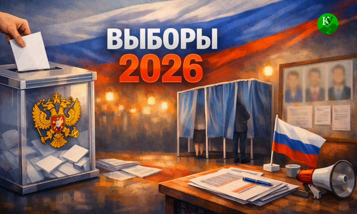 Электоральное мероприятие. Иллюстрация создана «Кавказским узлом» с помощью ИИ в программе Copilot