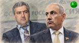 Самвел Карапетян (слева) и Никол Пашинян. Иллюстрация создана "Кавказским узлом" при помощи ИИ в программе Copilot