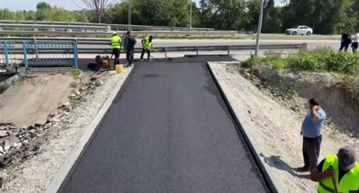 Ремонт дороги в Нальчике. Фото: https://pravitelstvo.kbr.ru/