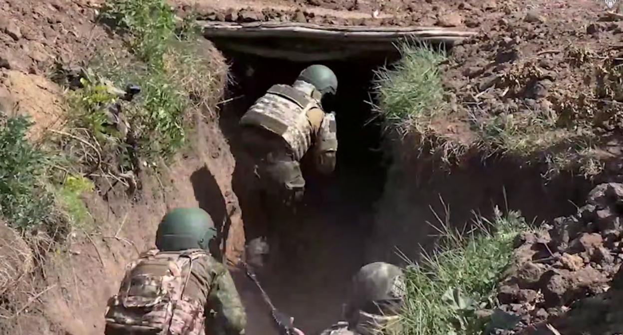 Российские военные. Кадр видео Минобороны https://t.me/mod_russia/53966 Российские военные. Кадр видео Минобороны https://t.me/mod_russia/53966