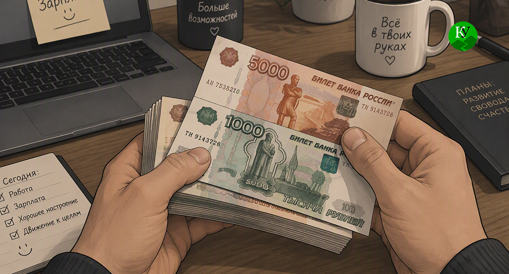 Зарплата. Иллюстрация создана "Кавказским узлом" при помощи ИИ в программе Copilot Зарплата. Иллюстрация создана "Кавказским узлом" при помощи ИИ в программе Copilot