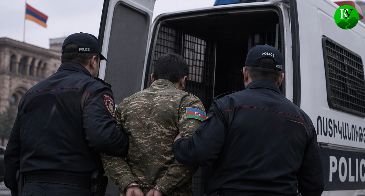 Арест военного. Иллюстрация создана «Кавказским узлом» с помощью ИИ в программе Copilot Арест военного. Иллюстрация создана «Кавказским узлом» с помощью ИИ в программе Copilot