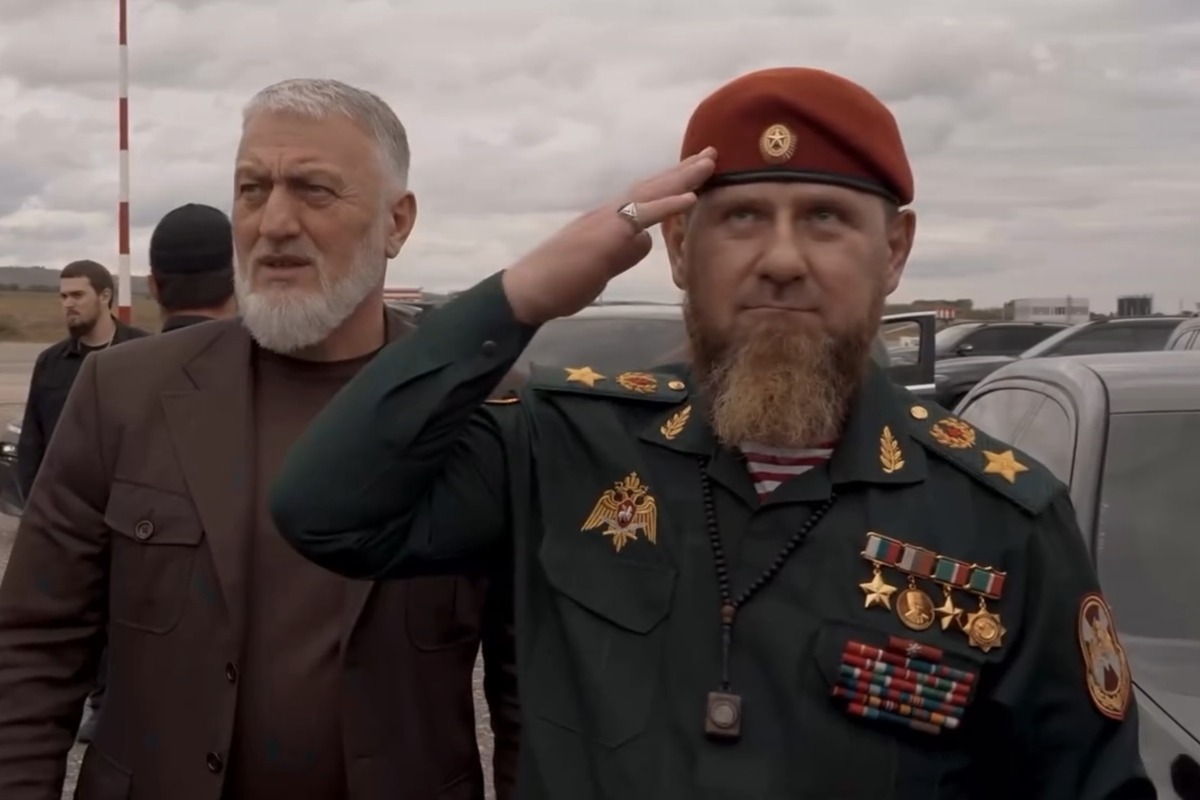 Кадыров в новых погонах генерала армии. Кадр видео ТРК "Путь" / Instagram* Кадыров в новых погонах генерала армии. Кадр видео ТРК "Путь" / Instagram*