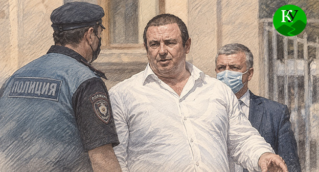 Гагик Царукян. Иллюстрация создана "Кавказским узлом" при помощи ИИ в программе Copilot