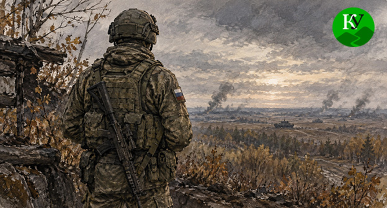 Военнослужащий. Иллюстрация создана "Кавказским узлом" при помощи ИИ в программе Copilot Военнослужащий. Иллюстрация создана "Кавказским узлом" при помощи ИИ в программе Copilot