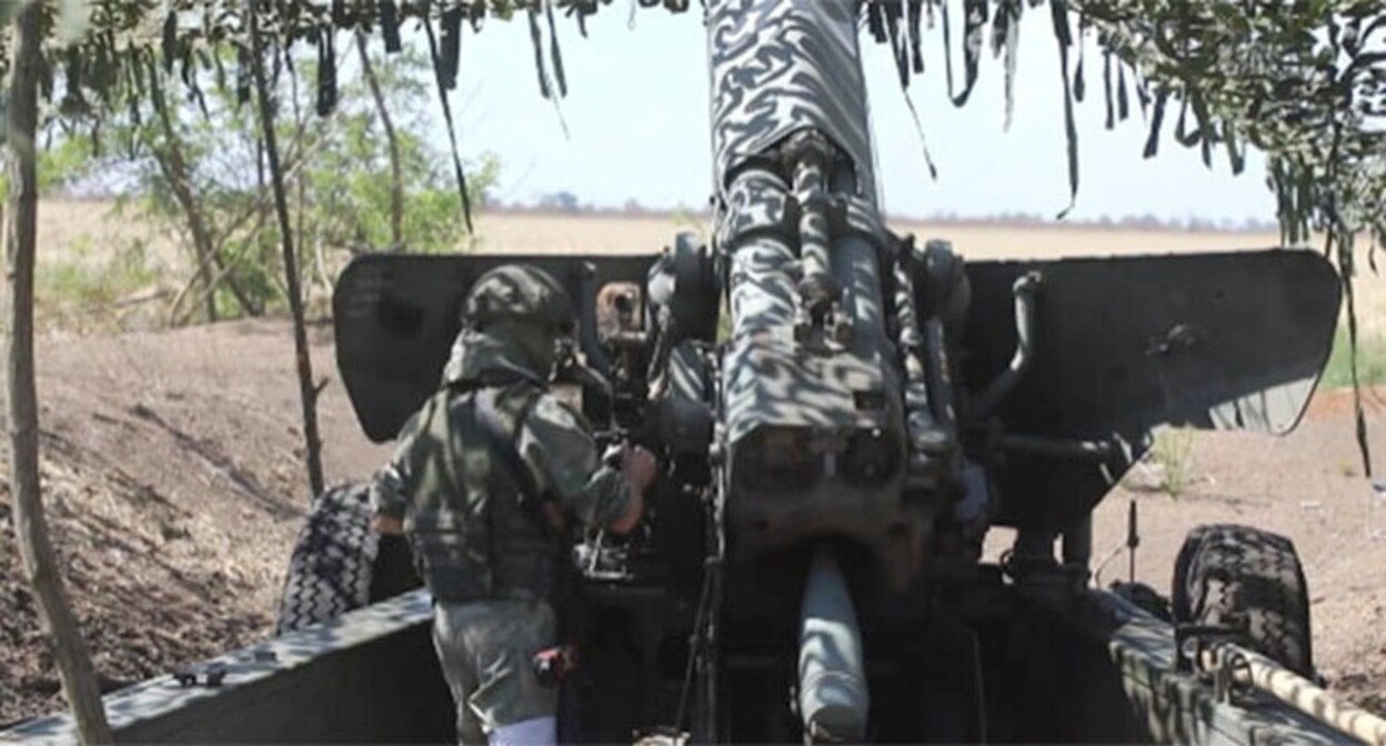 Российские бойцы в зоне военной операции на Украине. Кадр видео Минобороны https://z.mil.ru/spec_mil_oper/media/video/watch.htm?id=18838@morfVideoAudioFile