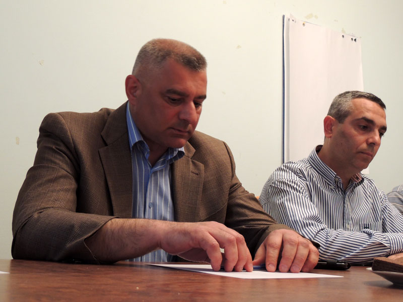 Леонид Цатурян (слева) и Масис Маилян. Леонид Цатурян (слева) и Масис Маилян.