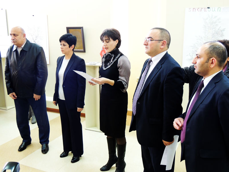 Лусине Маргарян, ответработник министерства культуры говорит об итогах конкурса. Лусине Маргарян, ответработник министерства культуры говорит об итогах конкурса.