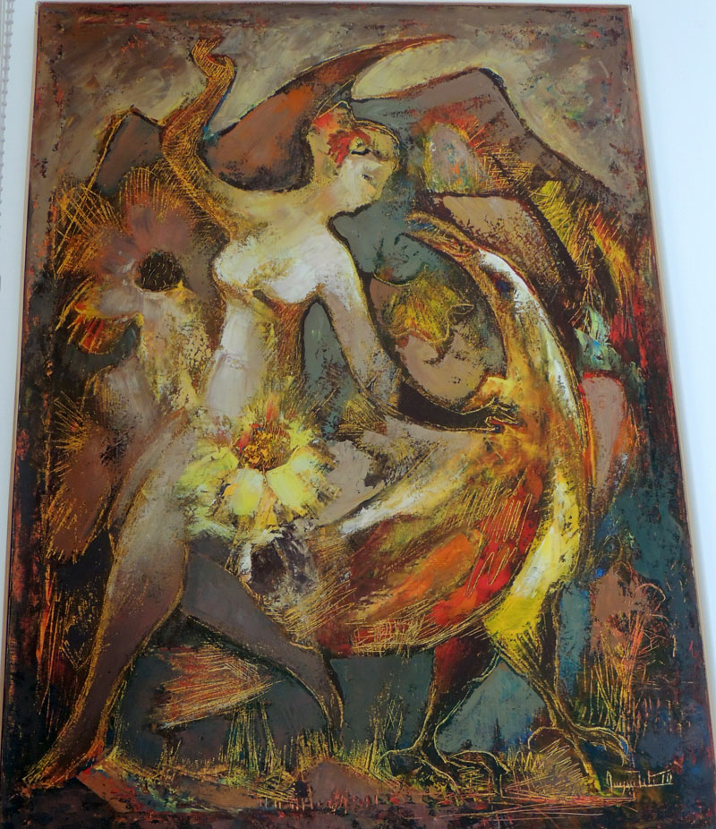 Аллегория любви, была выставлена на выставке в Германии.