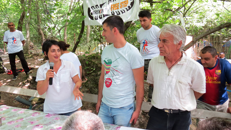 Замминистра культуры Гаяне Григороян выступает перед участниками. Замминистра культуры Гаяне Григороян выступает перед участниками.