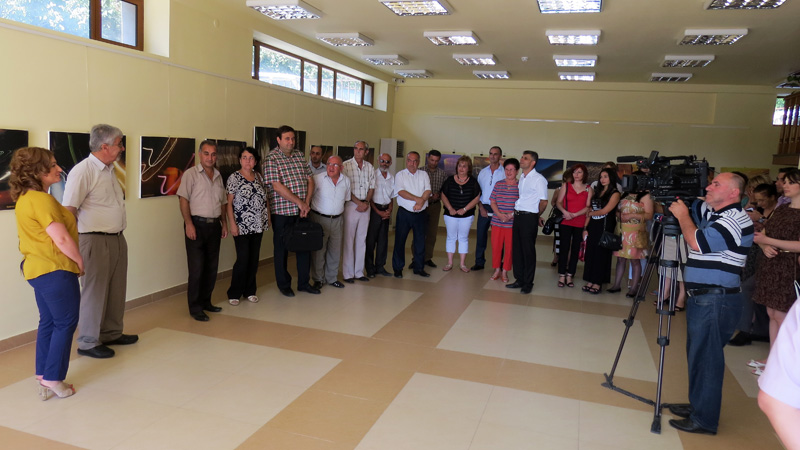 Открытие выставки. Открытие выставки.