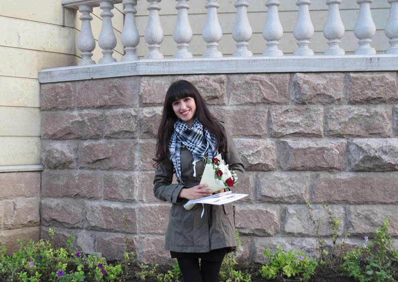 Яна Исаханян получила приз за яркое изложение мыслей.