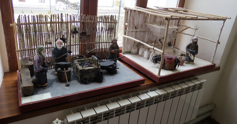  Сцена из жизни карабахских крестьян. Кузница и мельница.