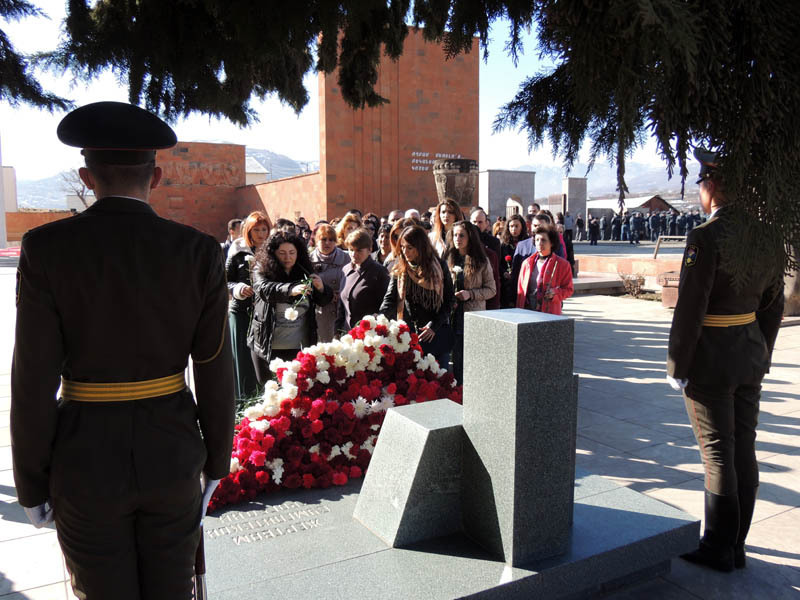 Степанакерт. Мемориальный комплекс. 28.02.2017 г. Степанакерт. Мемориальный комплекс. 28.02.2017 г.